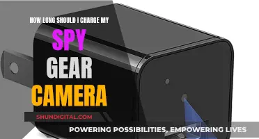 Charging Your Spy Gear Camera: How Long is Enough?