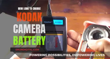 Charging Your Kodak Camera Battery: How Long Does It Take?