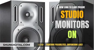 Leaving Passive Studio Monitors On: How Long is Too Long?