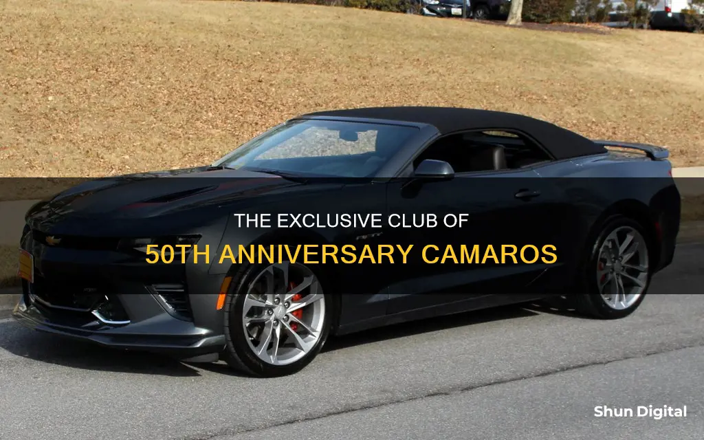 how many 50 edition cameros were made