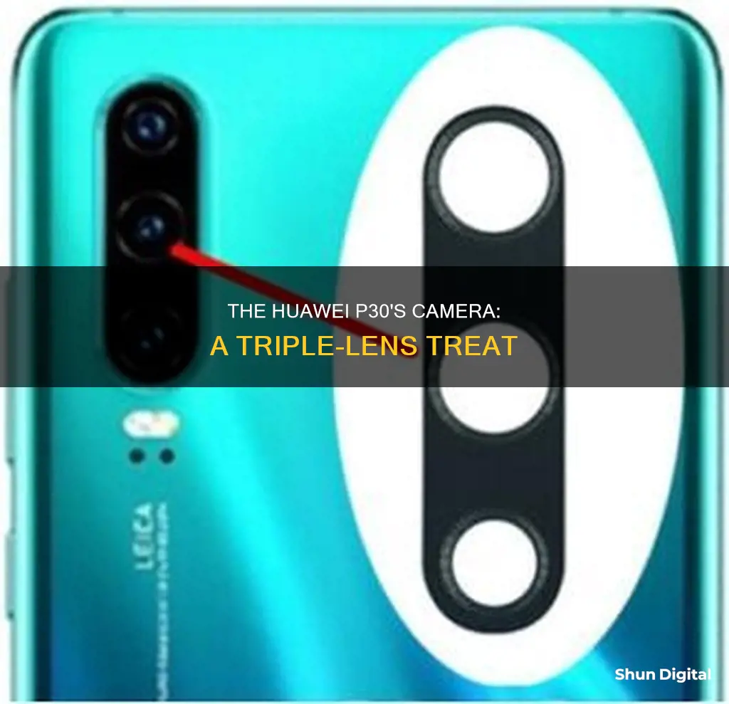 how many camera lenses does huawei p30 have