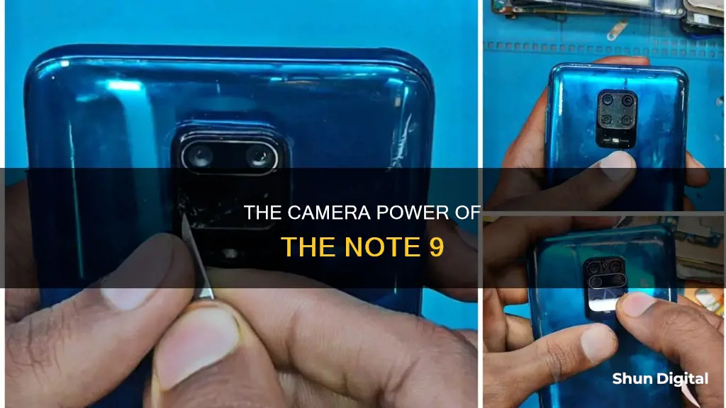 how many camera lenses does the note 9 have