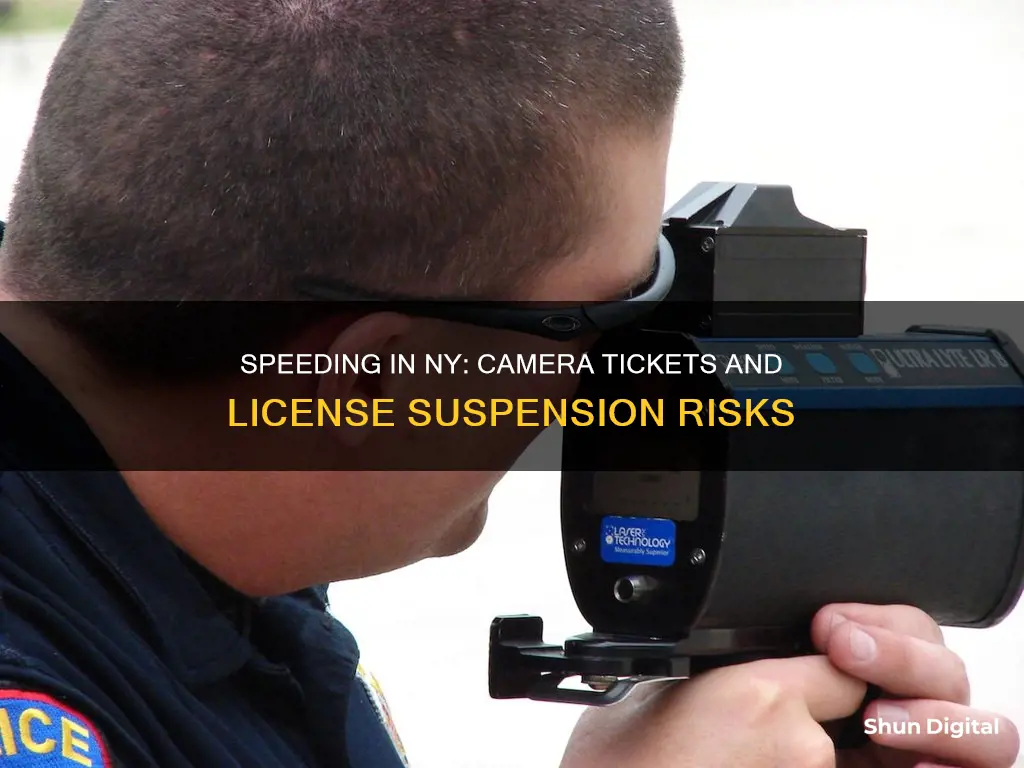 how many camera speeding tickets before suspension in ny