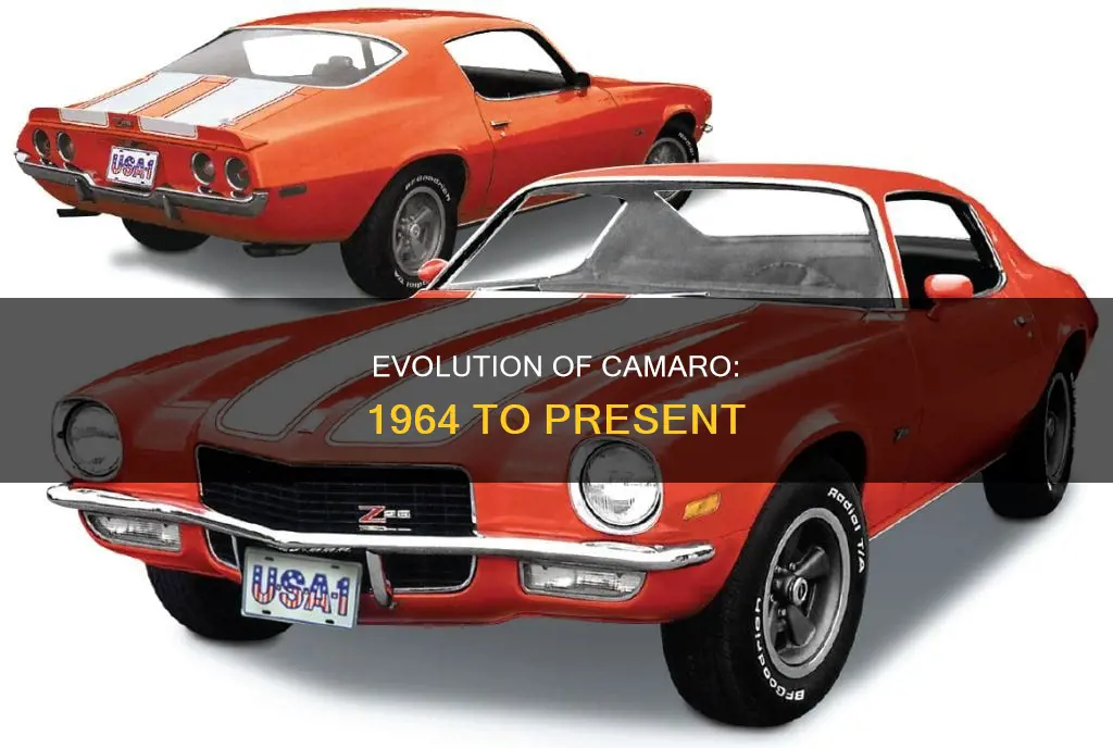 how many cameros were made since 1964