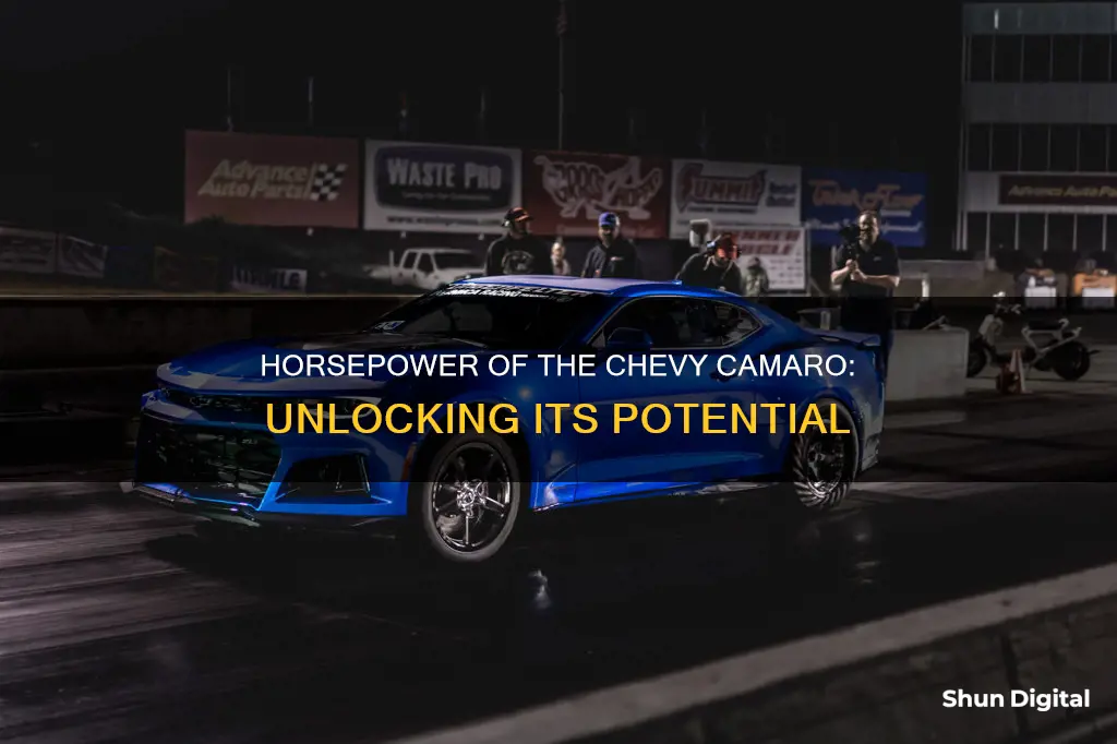 how many horsepower does a camero car has