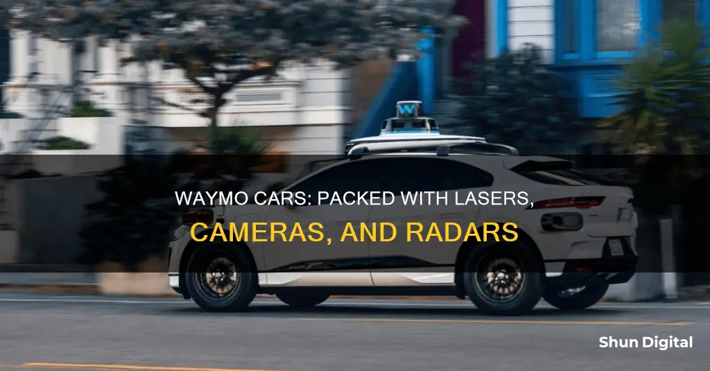 how many lasers cameras radars does a waymo car have