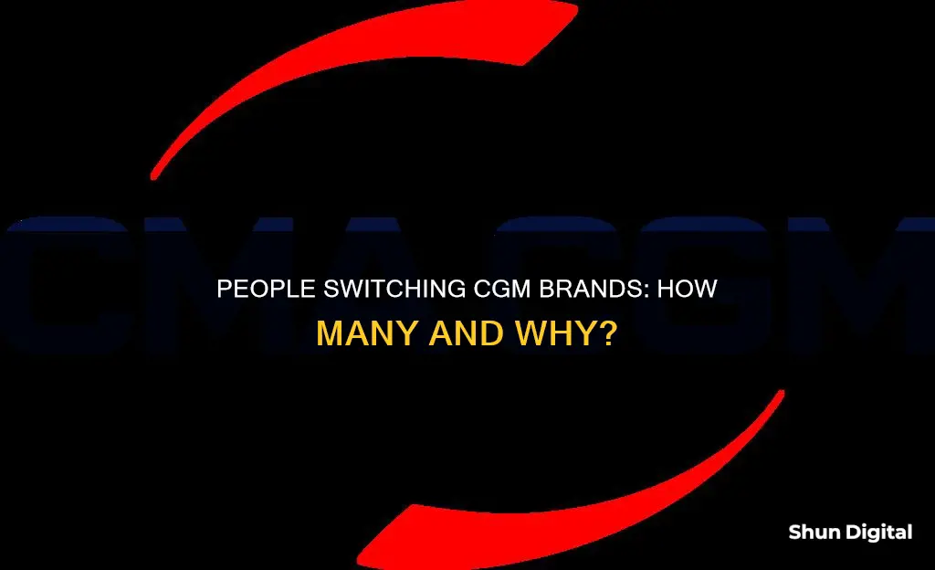 how many people switch continuous glucose monitoring brands