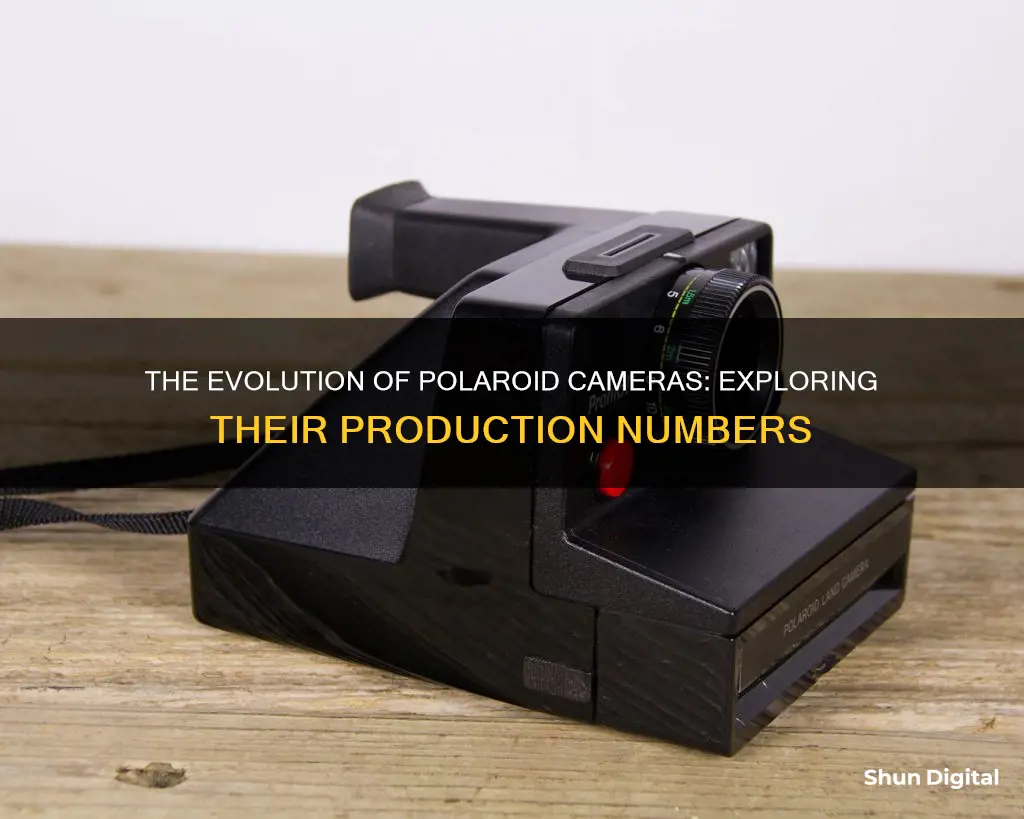 how many polaroid cameras were made