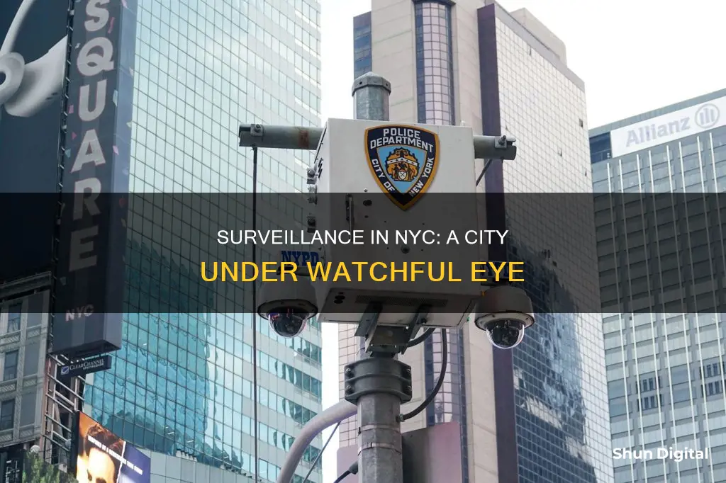 how many surveillance cameras are in New York city