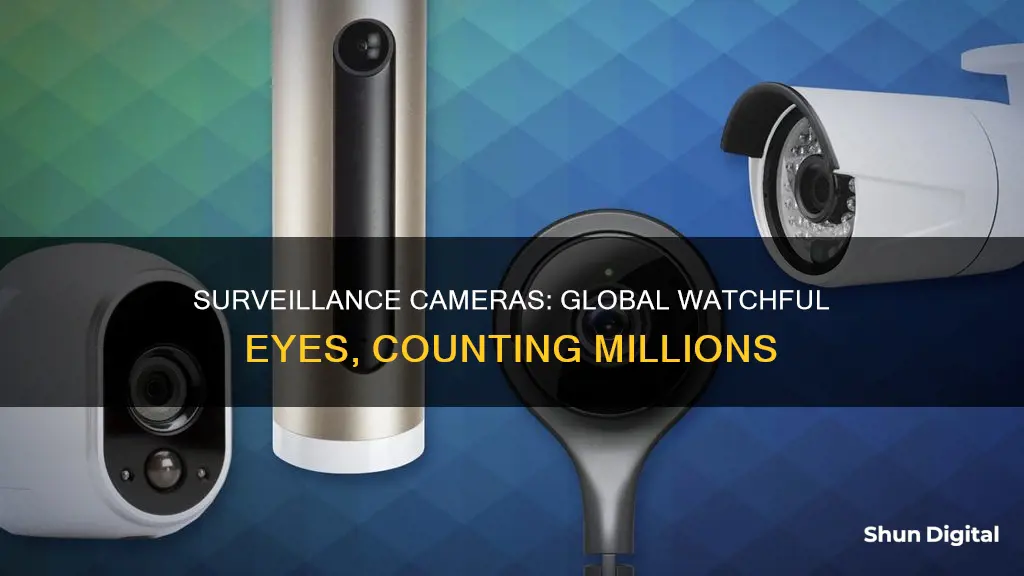 how many surveillance cameras are there in the world