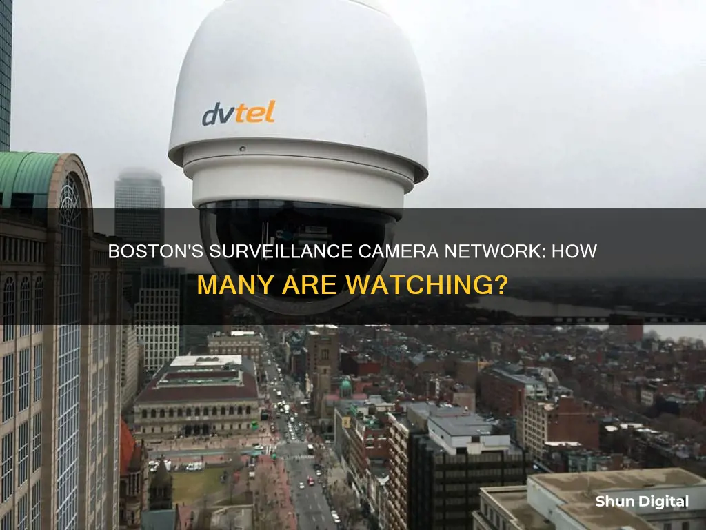 how many surveillance cameras in boston