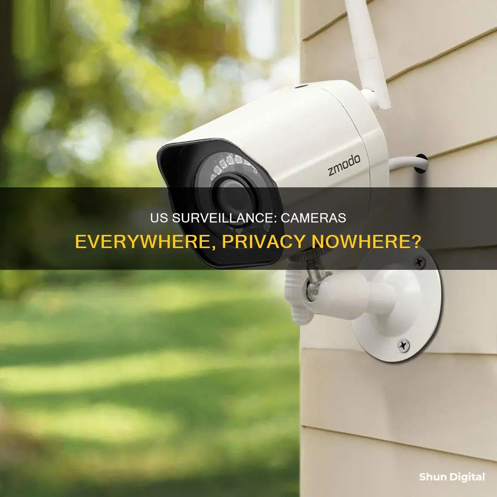 how many surveillance cameras in us