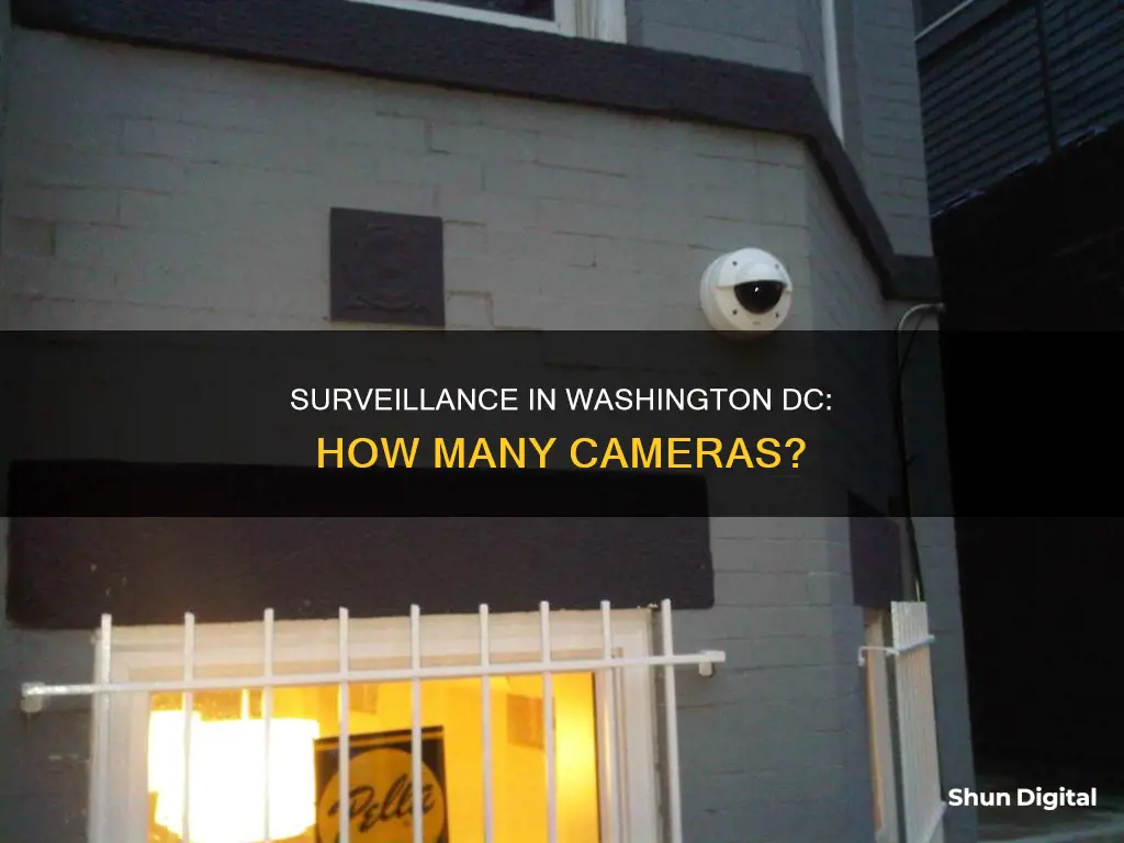 how many surveillance cameras in washington dc