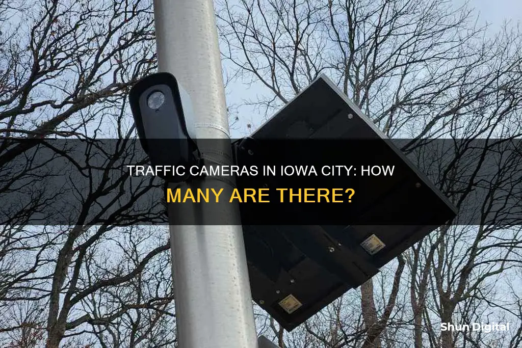 how many traffic cameras are in iowa city