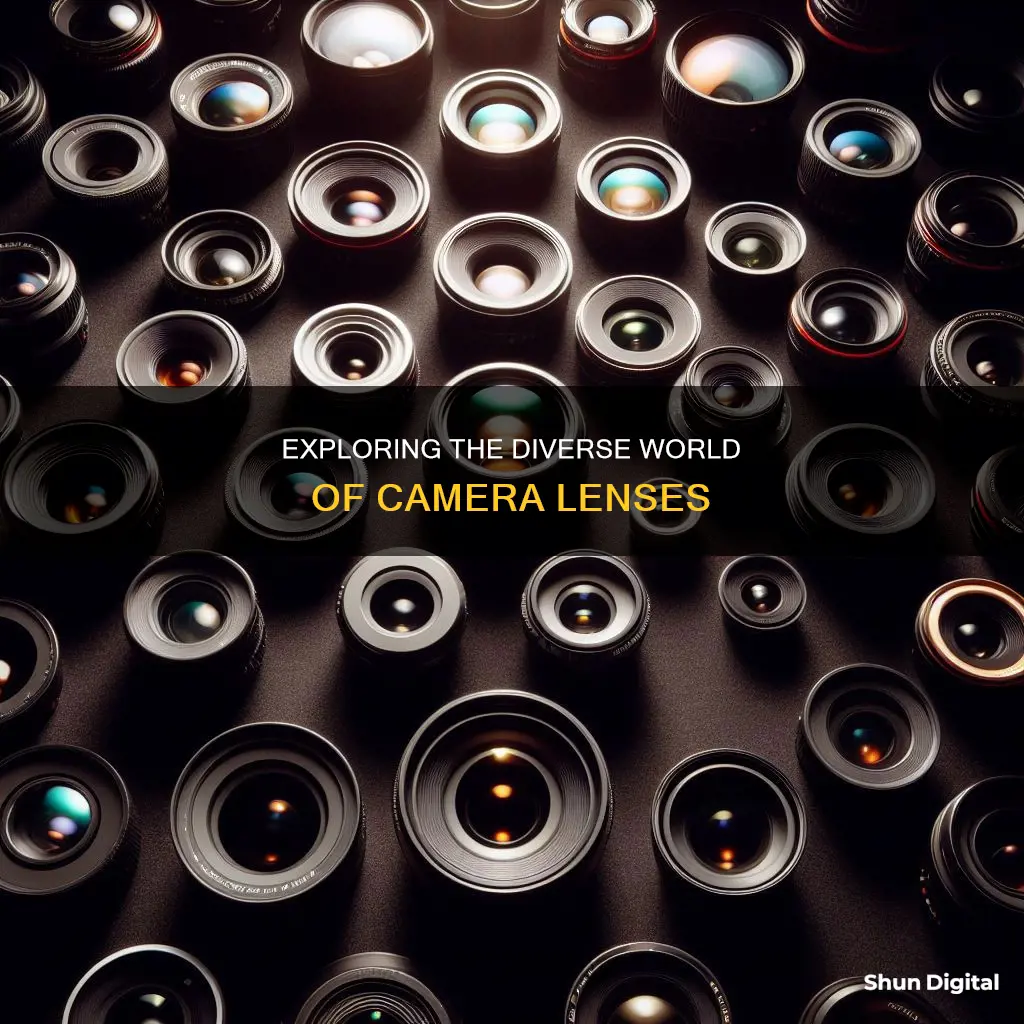 how many types of camera lenses