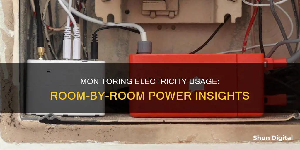 how monitor electricity usage by room