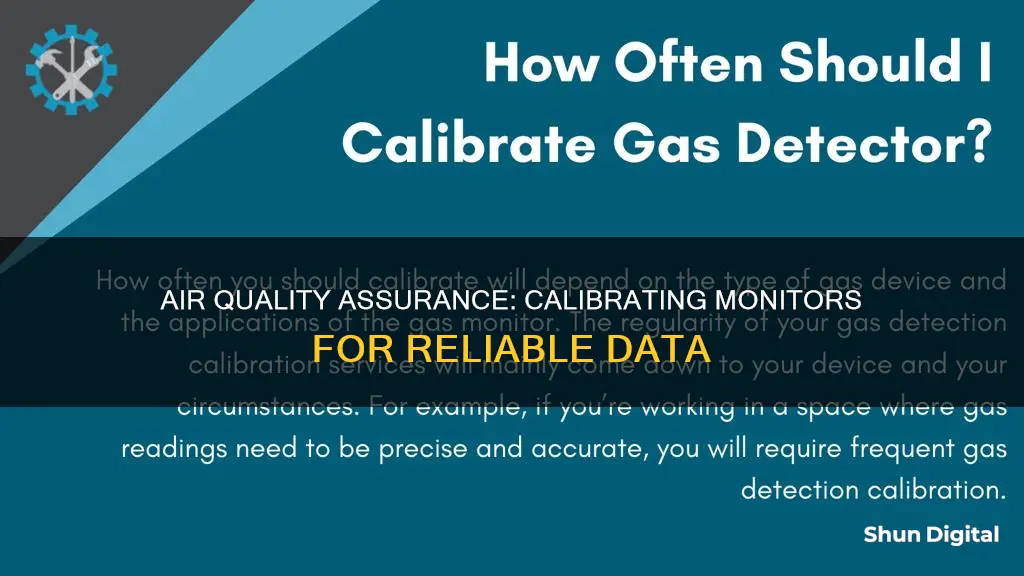 how often do you calibrate air monitors