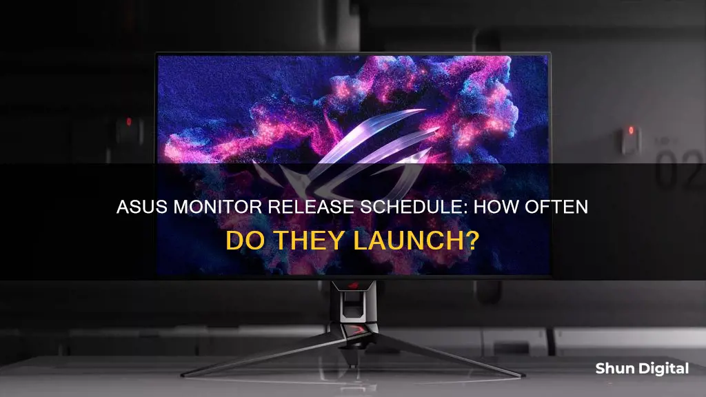 how often does asus come out with new monitors