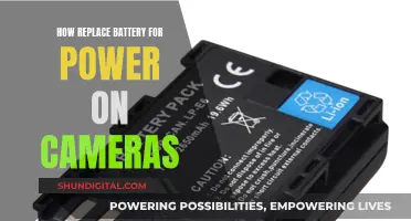 Powering Up: Replacing Camera Batteries for a Fresh Start