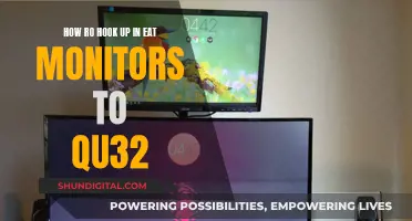 Setting Up External Monitors with QU32 Mixer: A Guide