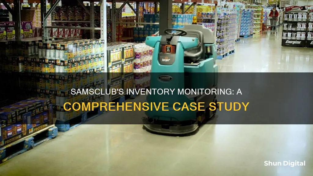 how samsclub monitor inventory case study