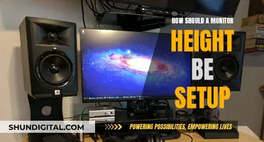 Setting Up Your Monitor: Optimal Height for Comfortable Viewing