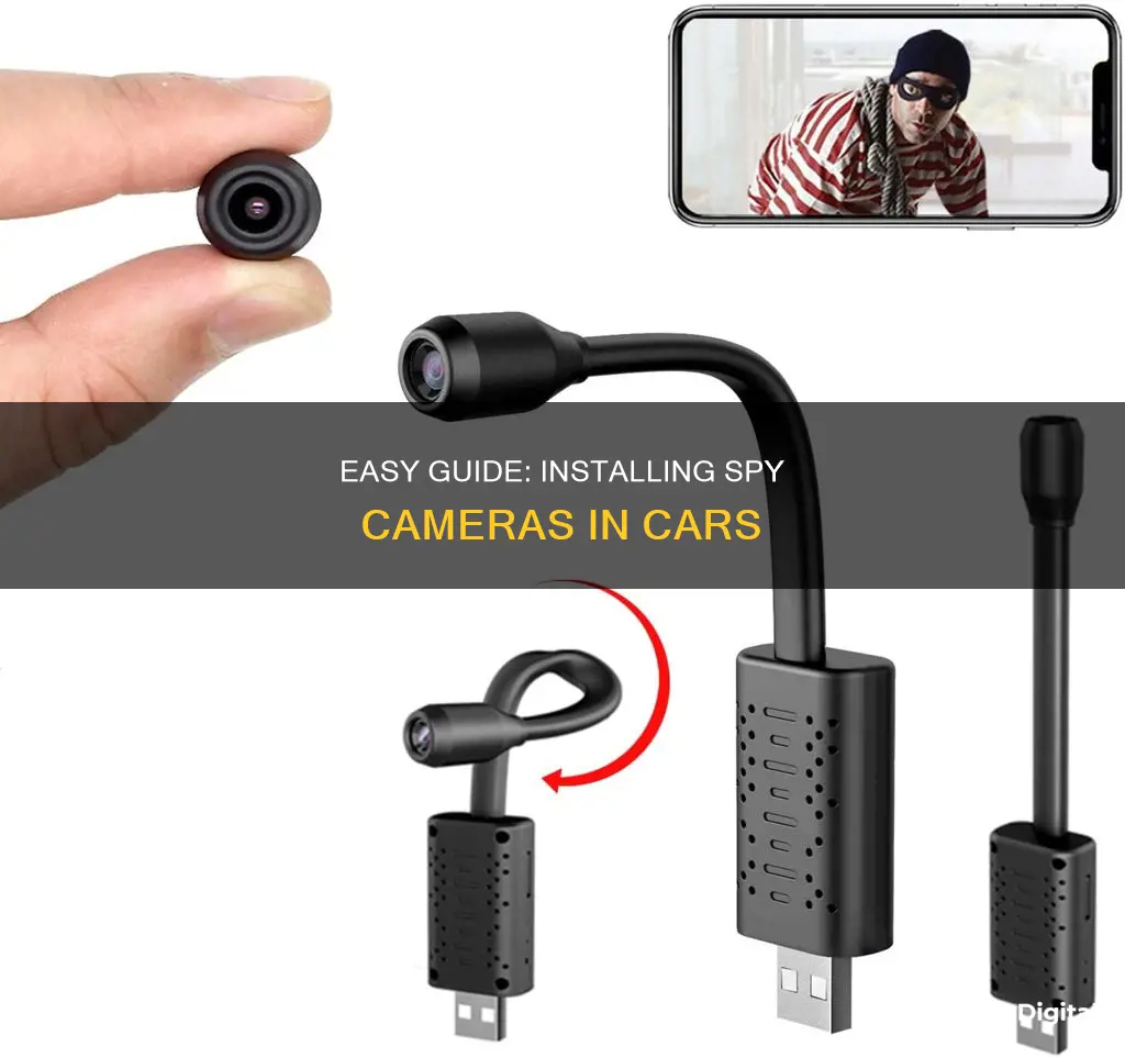 how ti ionstall a spy camera in your car