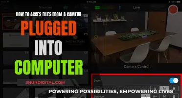 Accessing Camera Files: Plug and Play Guide