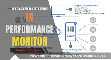 Performance Monitor: Accessing Log Data Source