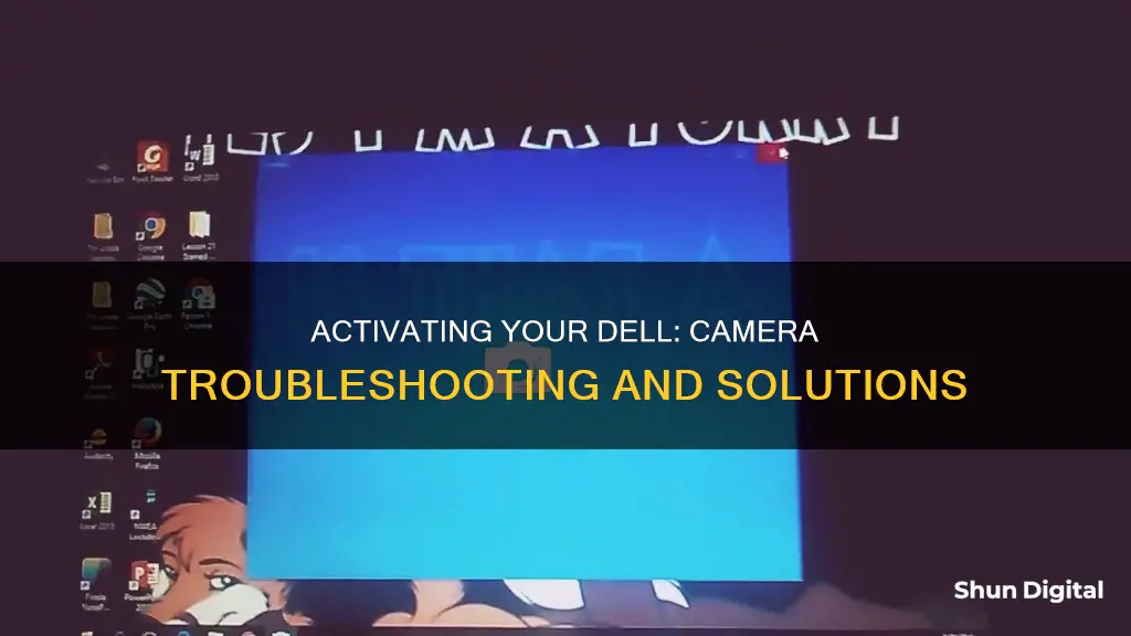 how to activate camera on dell computer