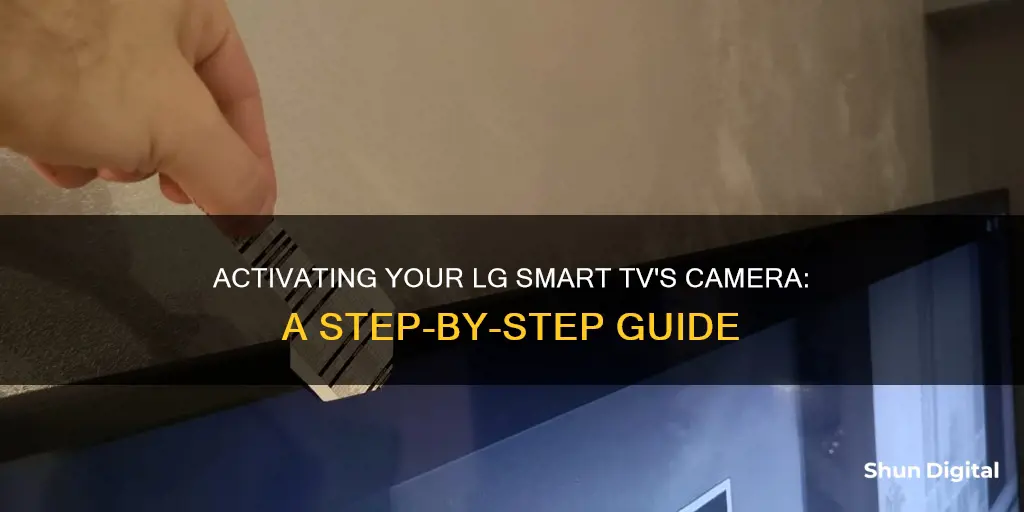 how to activate camera on lg smart tv