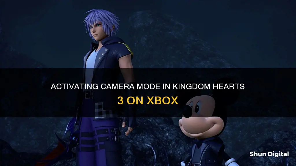 how to activate the camera mode in kh3 for xbox