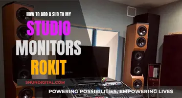 Adding a Sub to Your Studio Monitors: A Guide