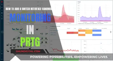 PRTG: Easy Switch Interface Bandwidth Monitoring