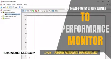 Performance Monitor: Adding Percent Usage Counters Easily