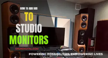 Enhancing Studio Monitors: Adding Subs for a Better Bass Experience