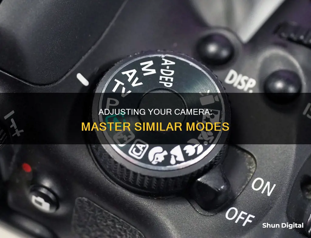 how to adjust camera to same mode