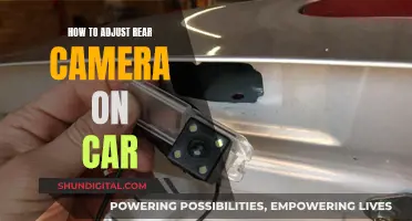 Adjusting Your Rear Camera: A Step-by-Step Guide for Drivers