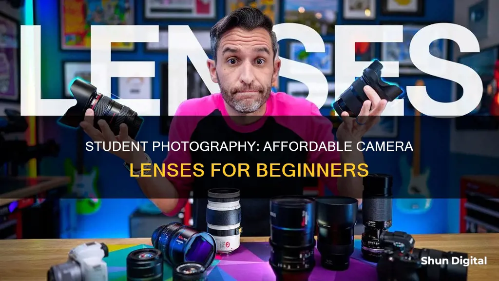 how to afford camera lenses as student