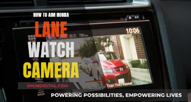 Adjusting Honda Lane Watch Camera: Tips and Tricks