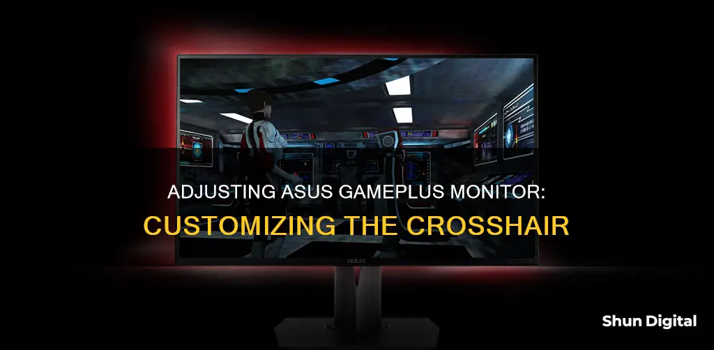 how to alter asus gameplus monitor crosshiar