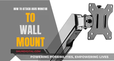 Attaching Your ASUS Monitor to a Wall Mount: Easy Steps