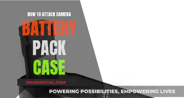 Attaching Camera Battery Pack: A Step-by-Step Guide