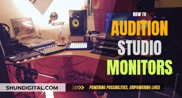 Auditioning Studio Monitors: Tips for Beginners