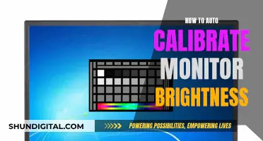 Easy Monitor Calibration: Auto-Brightness Tricks for a Perfect Display