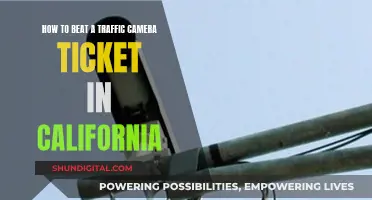 Fight Traffic Camera Tickets: California Strategies