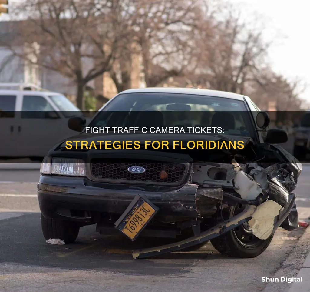 how to beat a traffic camera ticket in Florida