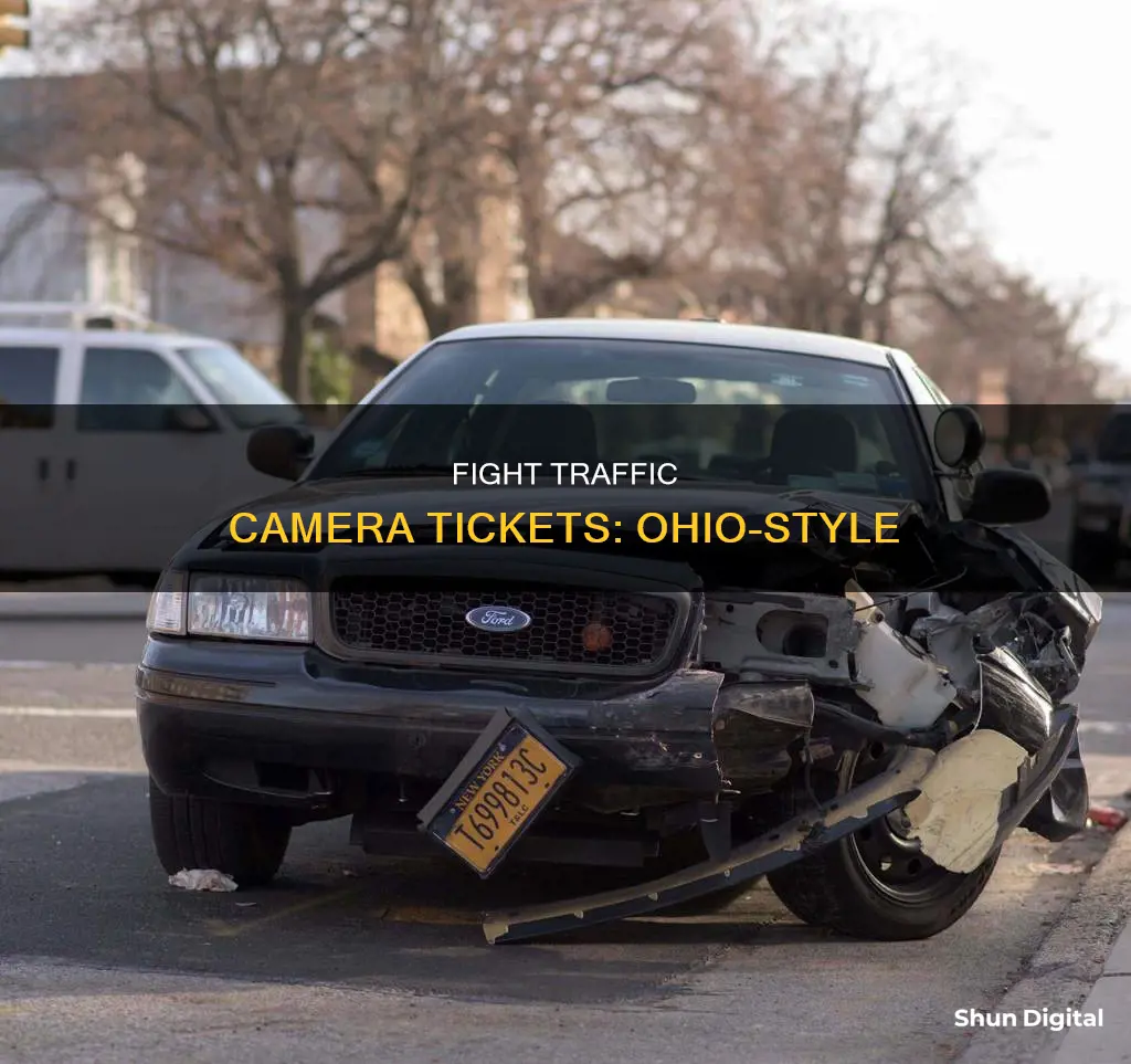 how to beat a traffic camera ticket in Ohio