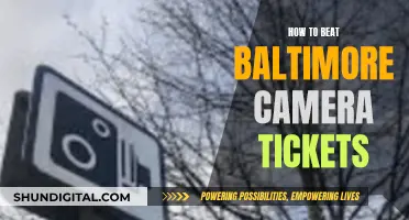 Beat Baltimore Camera Tickets: Know Your Rights