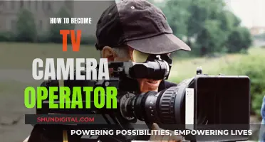 Becoming a TV Camera Operator: Skills, Steps, and Secrets